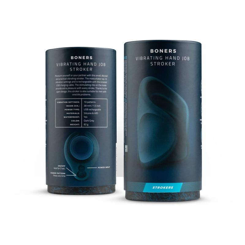 SO8869 Мастурбатор Boners Vibrating Hand Job Stroker