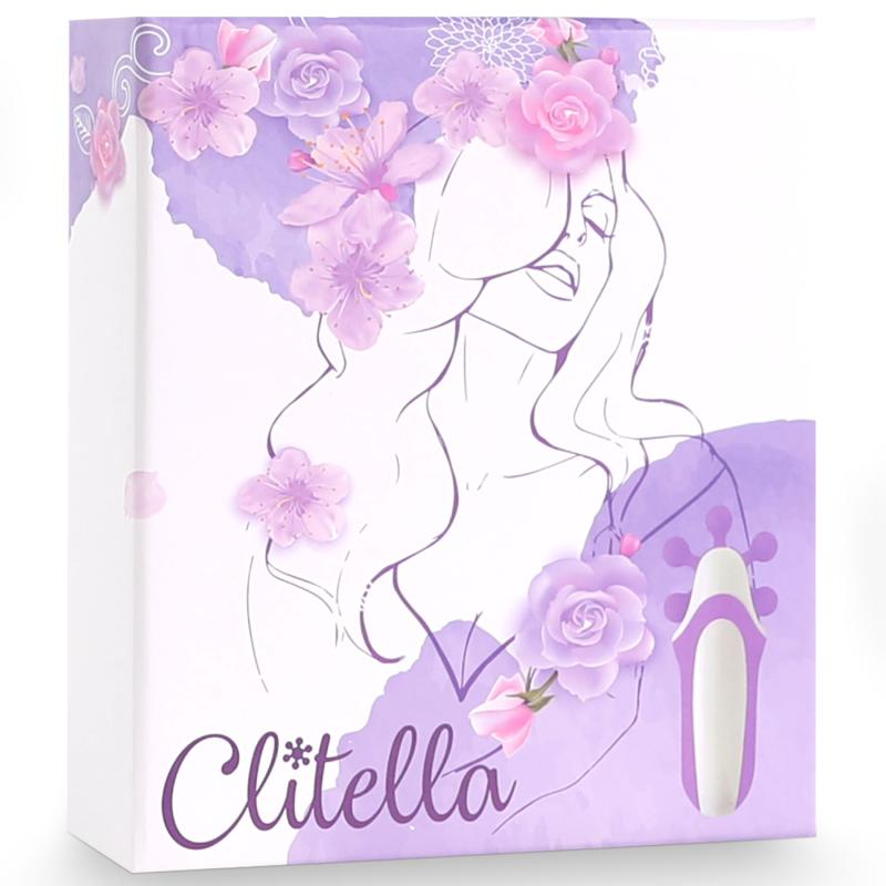 SO5066 Стимулятор с имитацией оральных ласк FeelzToys - Clitella Oral Clitoral Stimulator Purple
