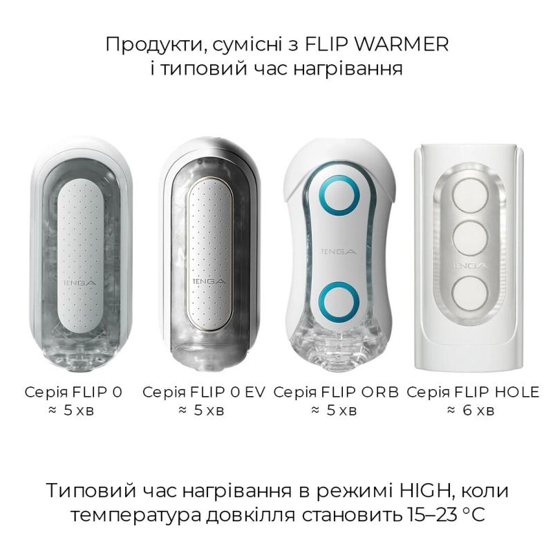 SO4720 Набор мастурбатора с нагревателем Tenga Flip Zero Red + Flip Warmer