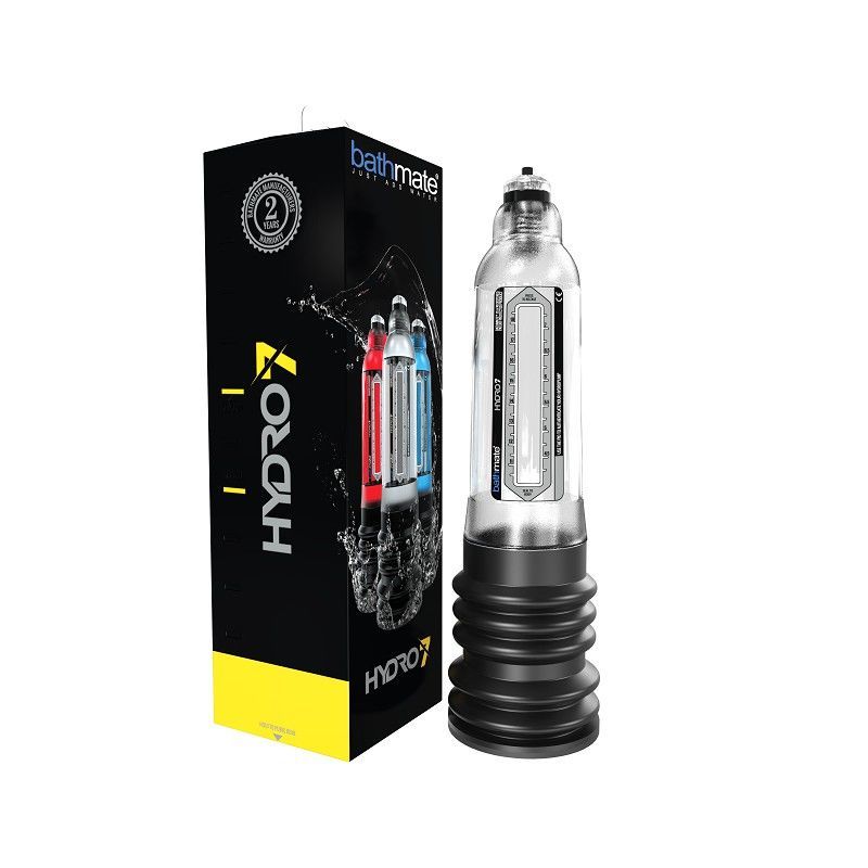 BM-30-CC Гидропомпа Bathmate Hydro 7 Clear, для члена длиной от 12,5 до 18см, диаметр до 5см