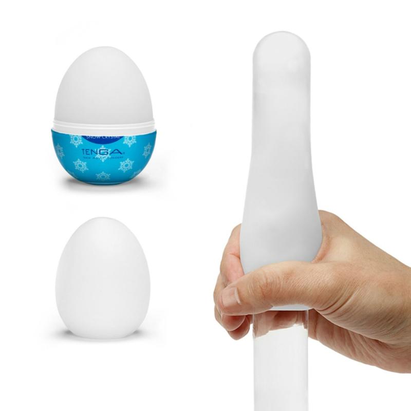 SO8063 Мастурбатор-яйцо Tenga Egg Snow Crystal с охлаждающим лубрикантом