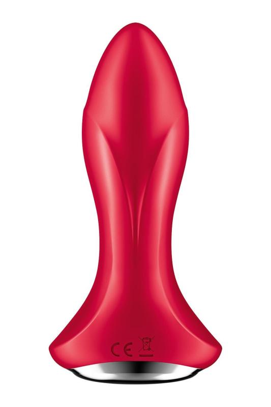 SO6277 Анальная смарт-вибропробка с жемчужным массажем Satisfyer Rotator Plug 1+ Red