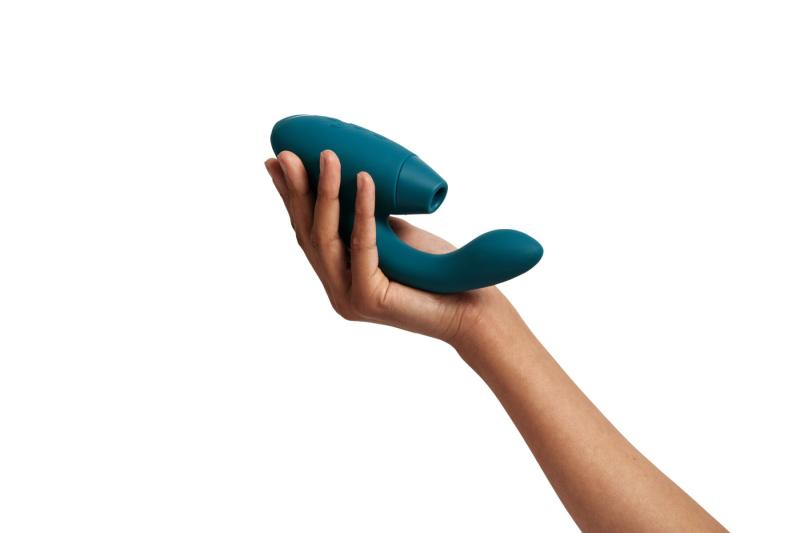 SO8757 Вакуумный клиторальный стимулятор Womanizer Duo 2 - Petrol