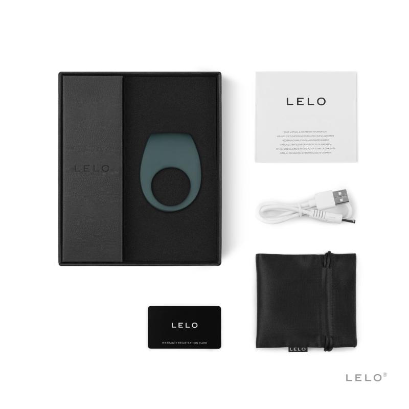 SO8120 Эрекционное кольцо с вибрацией LELO Tor 2 Green
