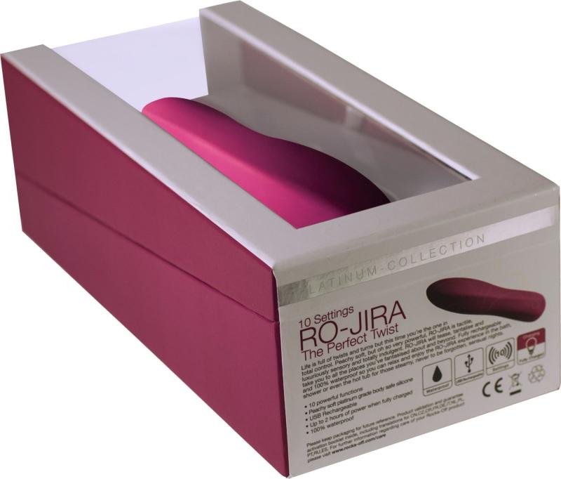 RO-JIRA Вибратор Rocks Off RO-JIRA, 10 режимов работы, водонепроницаемый