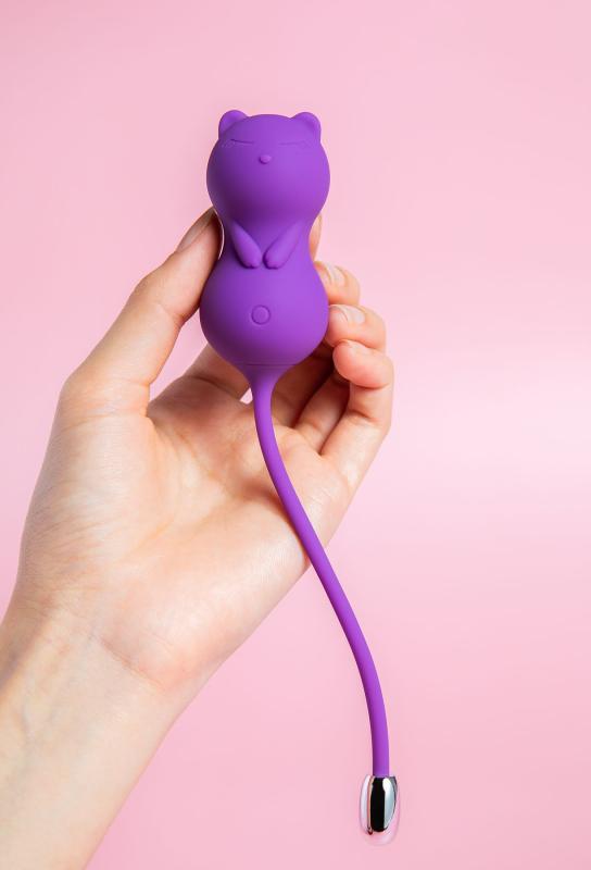 SO3627 Вагинальные шарики с вибрацией KISTOY Paula с пультом ДУ, диаметр 32мм