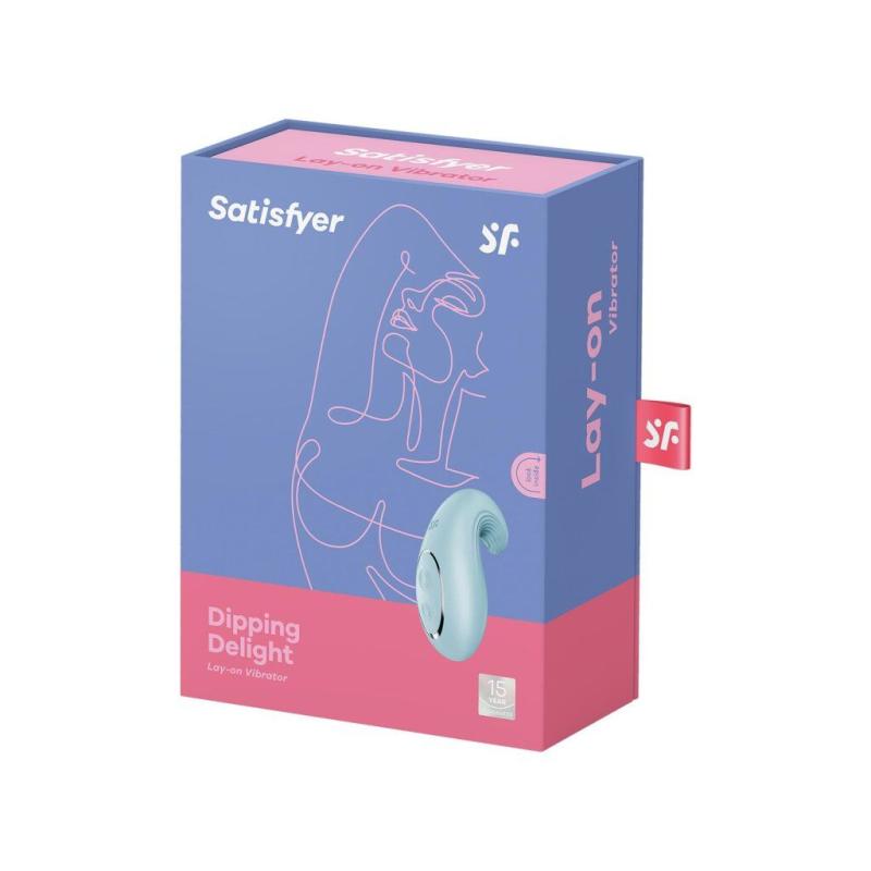 SO6991 Вибратор Satisfyer Dipping Delight Light Blue