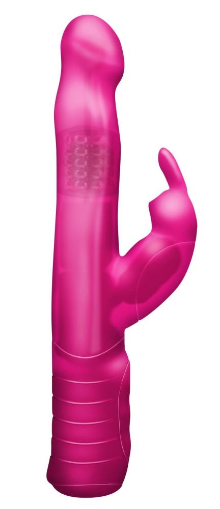 MD0555 Вибратор-кролик Dorcel Baby Rabbit Pink с жемчужным массажем и вращающейся головкой