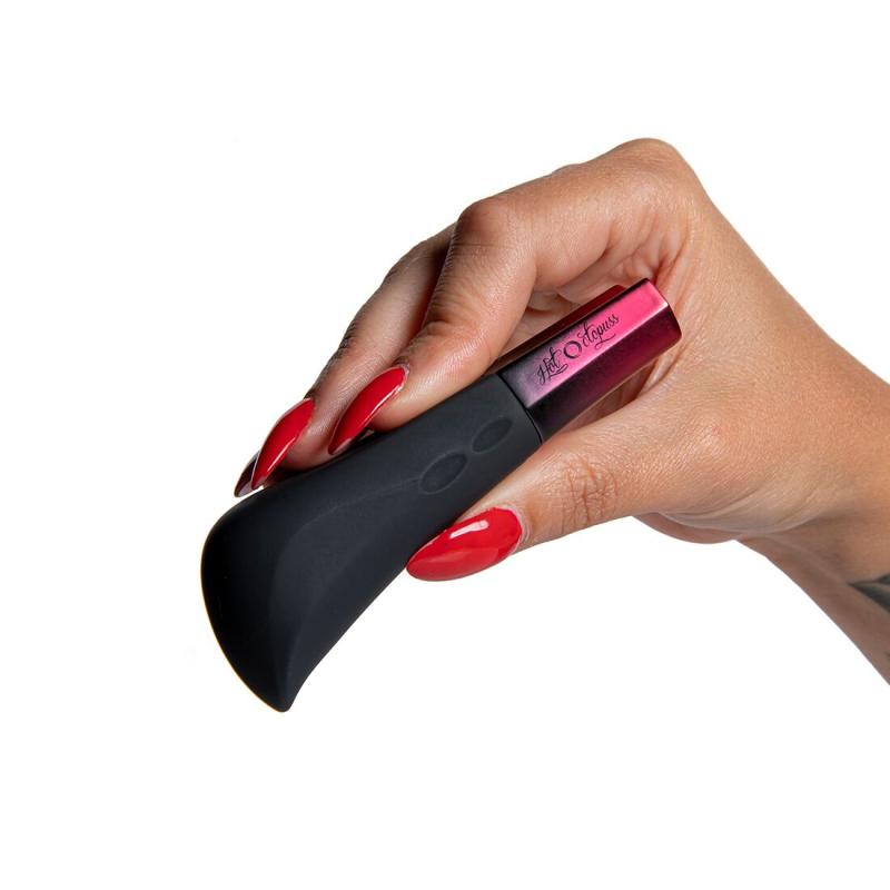 SO8727 Мини-вибратор Hot Octopuss AMO, очень мощный, 5 режимов, регулировка интенсивности