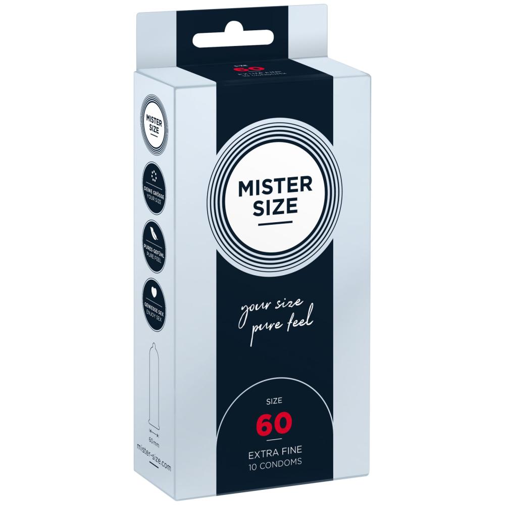 SO8046 Презервативы Mister Size - pure feel - 60 (10 condoms), толщина 0,05 мм