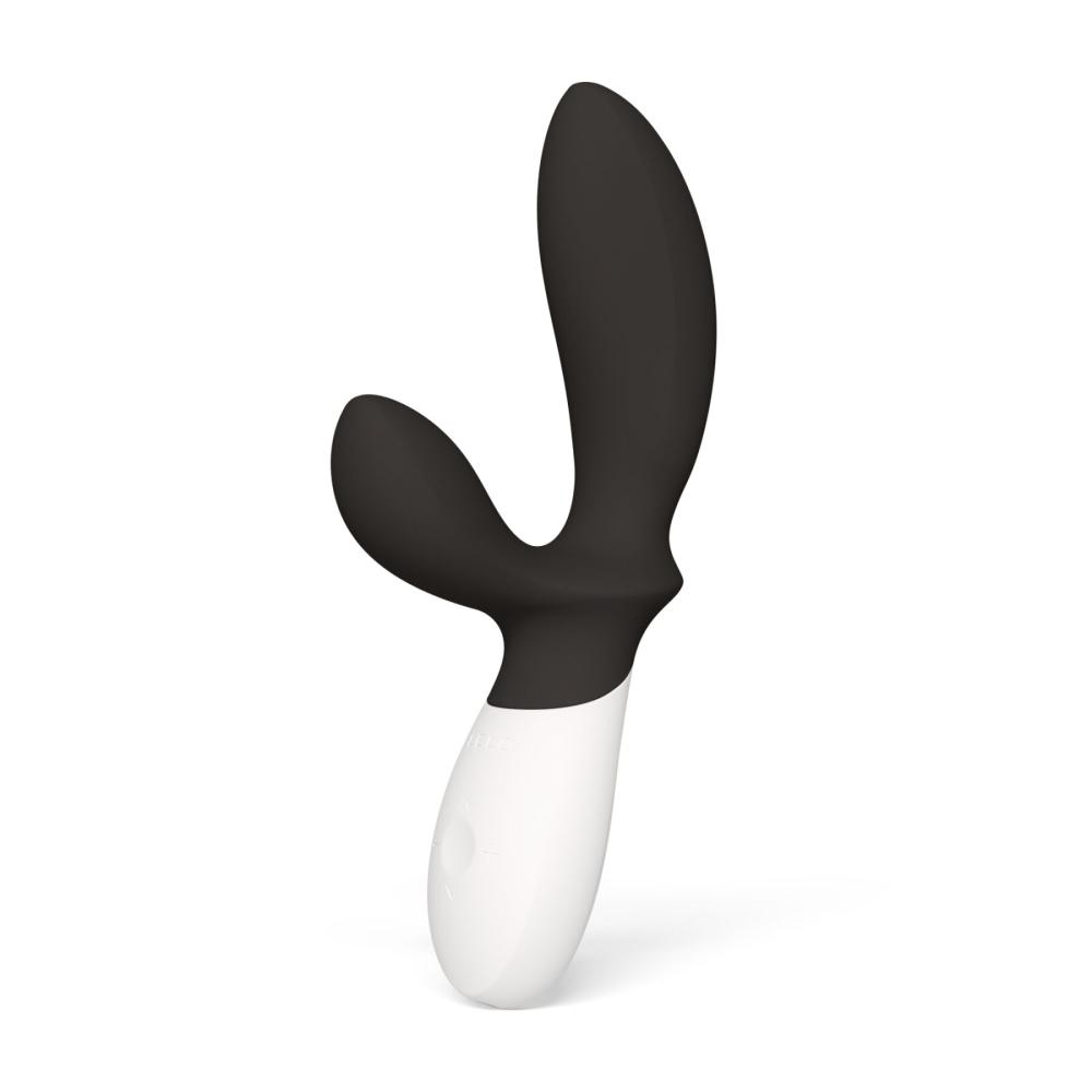SO8087 Массажер простаты LELO Loki Wave 2 Black, 2 мотора, манящее движение + вибрация