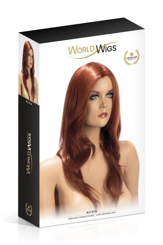 SO4685 Парик World Wigs OLIVIA LONG REDHEAD