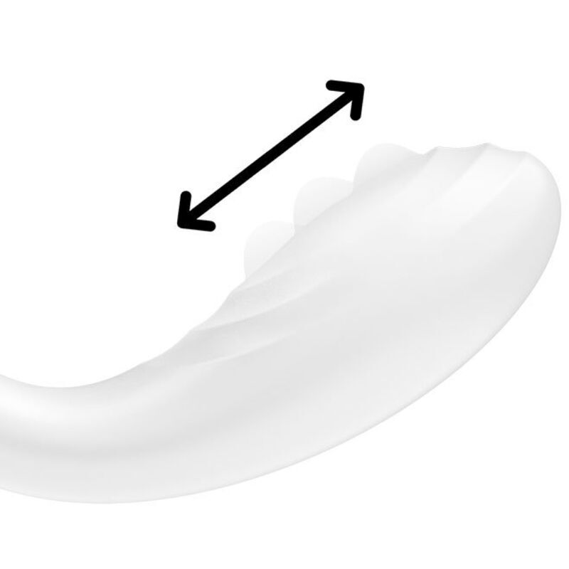 SO6076 Вибратор с жемчужной стимуляцией точки G Satisfyer Rrrolling Pleasure White