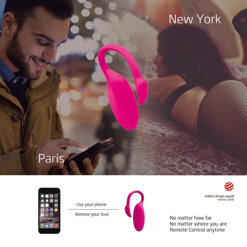 SO2686 Смарт-виброяйцо Magic Motion Flamingo со стимулятором клитора, 3 вида упражнений Кегеля