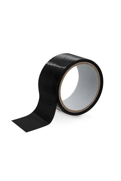 SO2234 Скотч для бондажа Fetish Tentation Black (15м), не липнет к коже и волоскам, только сам к себе