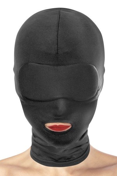 SO3756 Капюшон для БДСМ с открытым ртом Fetish Tentation Open Mouth Hood