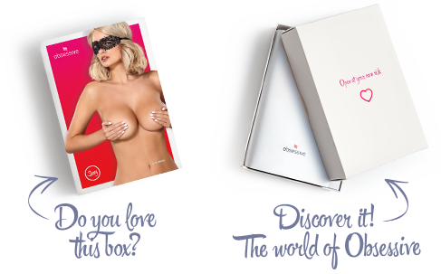 SO7188 Кружевная маска Obsessive A710 mask, единый размер, черная