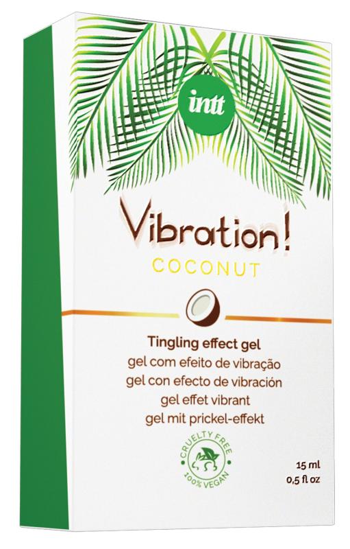 SO5972 Жидкий вибратор Intt Vibration Coconut Vegan (15 мл)