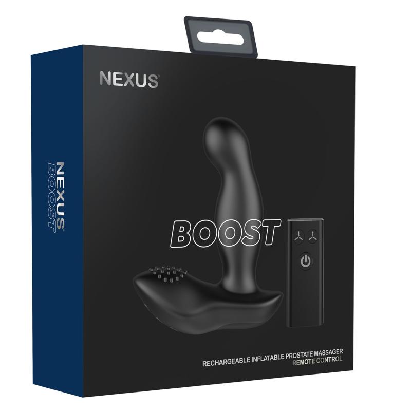 SO6232 Вибромассажер простаты Nexus Boost с надувной головкой, пульт ДУ