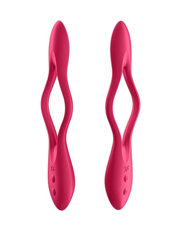 SO6128 Універсальний гнучкий вібратор для пар Satisfyer Elastic Joy Red